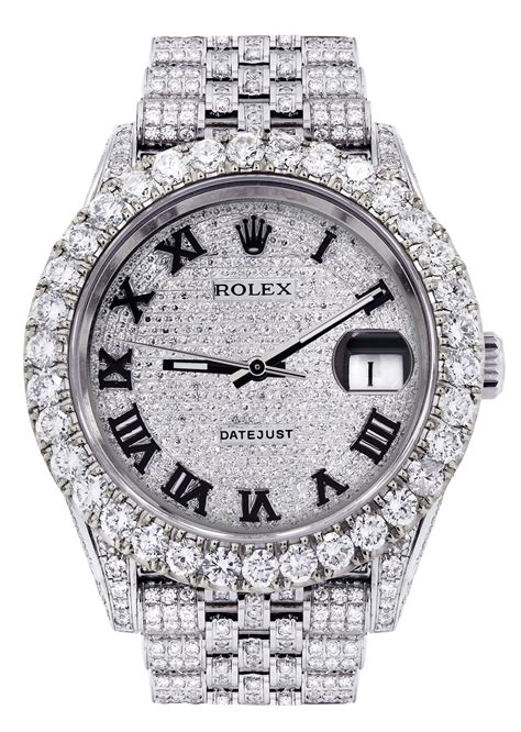 platin rolex iced out|iced out rolex diamond.